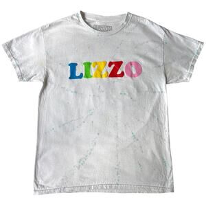 Lizzo M Casual Graphic Tee White Regular